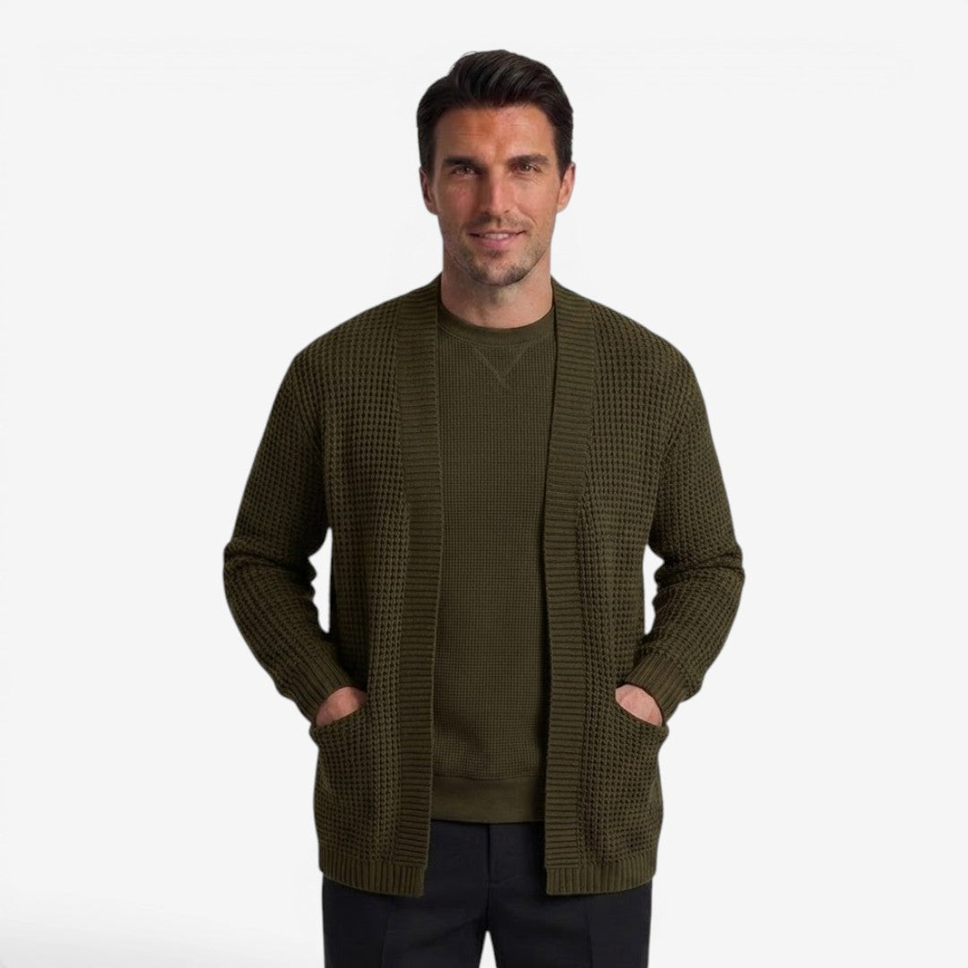 Jorvalore | Men's Knit Cardigan with Pockets for Everyday Comfort