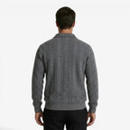 Jorvalore | Men's Knit Quarter Zip Jumper Warm Casual Everyday Wear