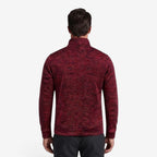 Jorvalore | Men’s Knit Zip Jacket High Neck Slim Fit with Zip Pockets