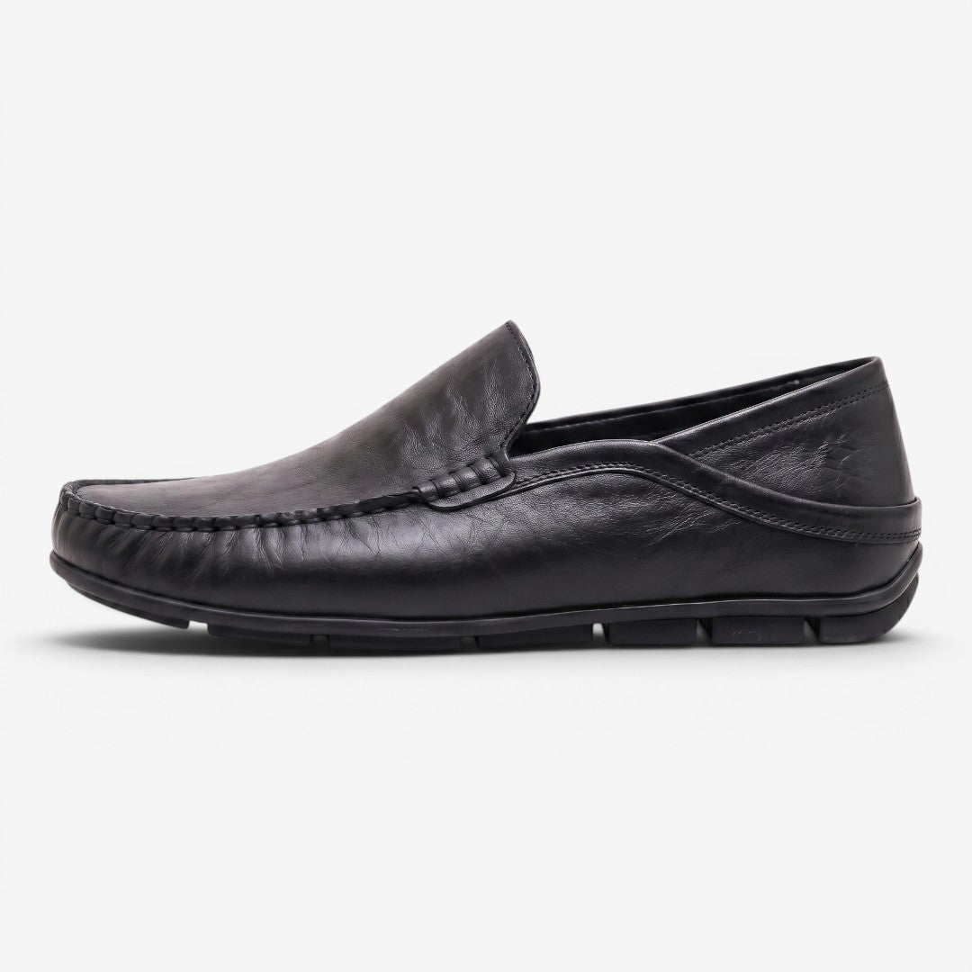 Jorvalore | Men's Leather Loafers Comfortable Slip-On Shoes for Everyday Wear