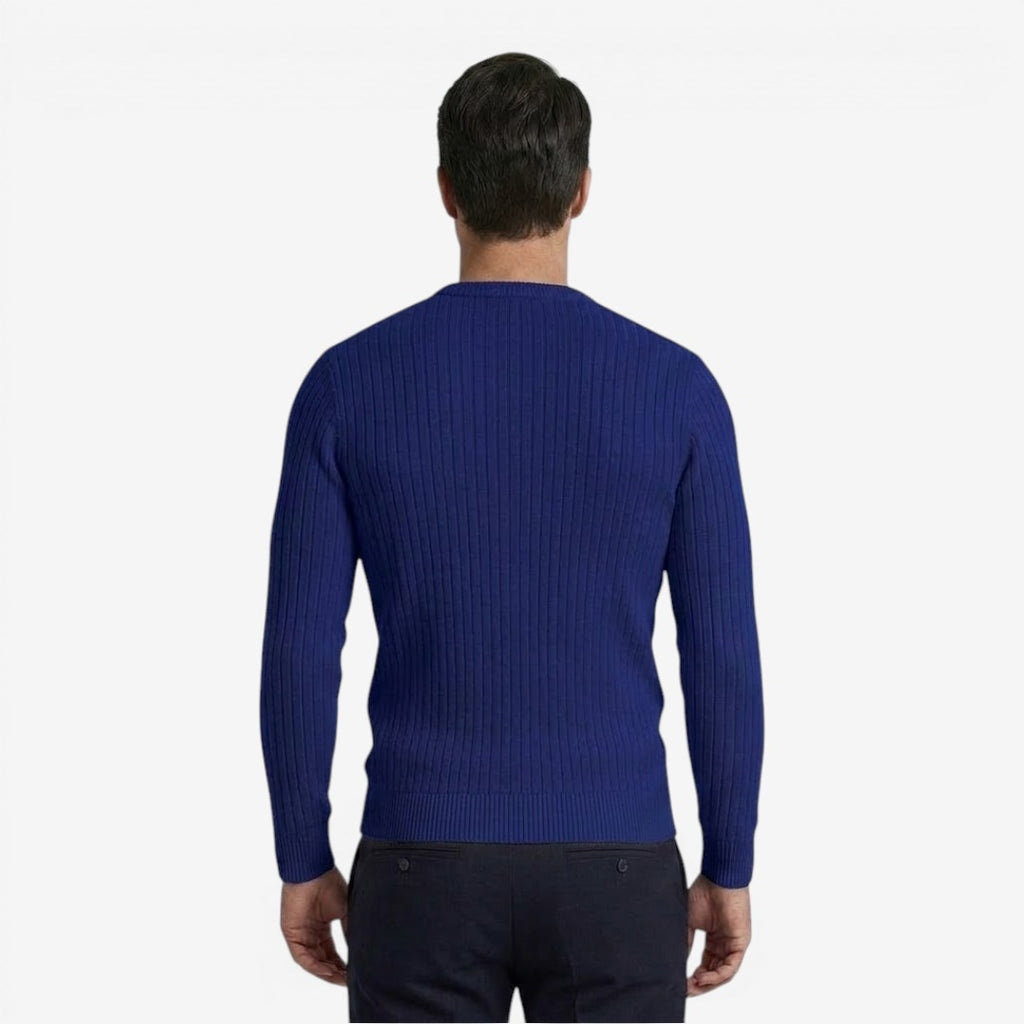 Jorvalore | Men's Lightweight Cable Knit Jumper for Autumn Layering
