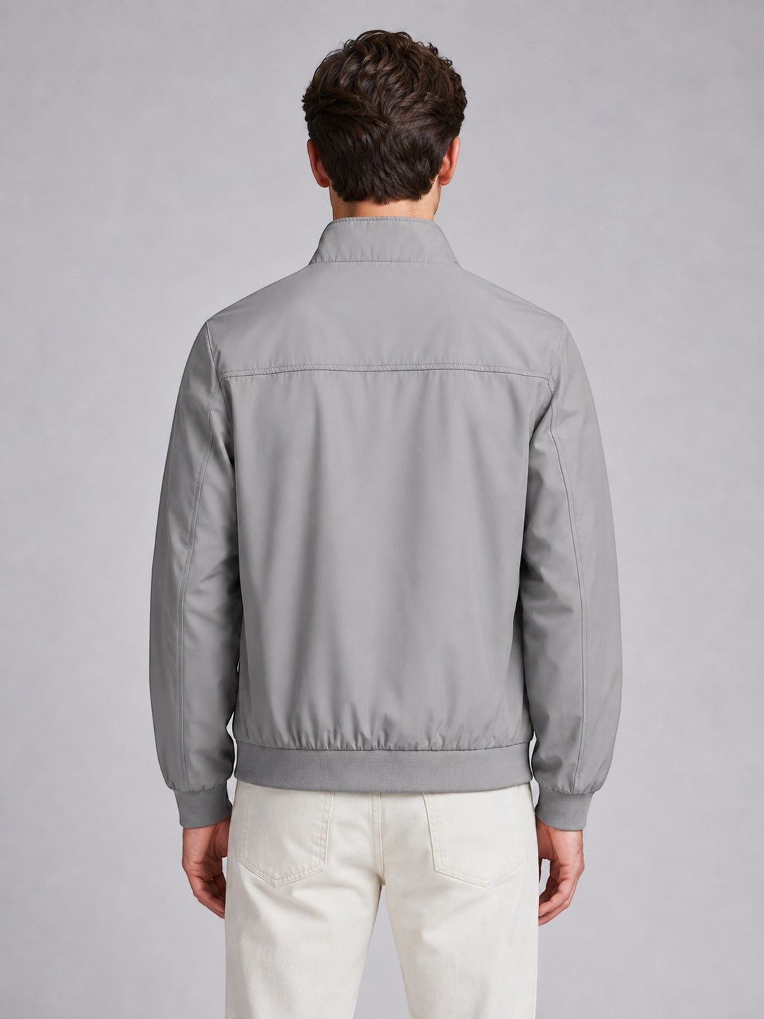 Jorvalore | Men’s Lightweight Stand Collar Jacket Smart Casual Zip Coat