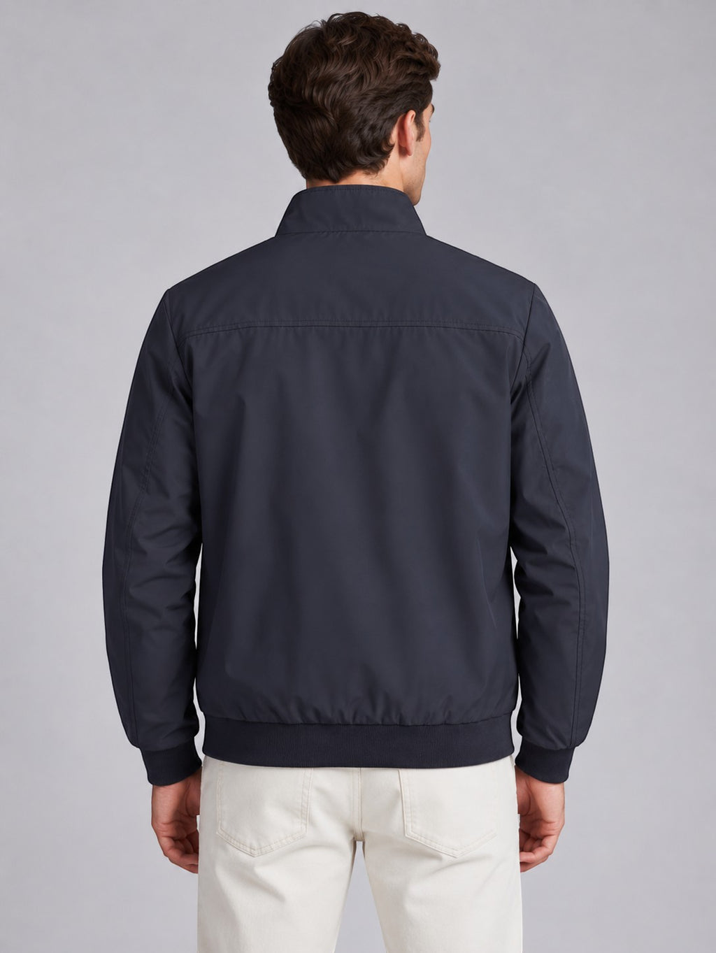 Jorvalore | Men’s Lightweight Stand Collar Jacket Smart Casual Zip Coat