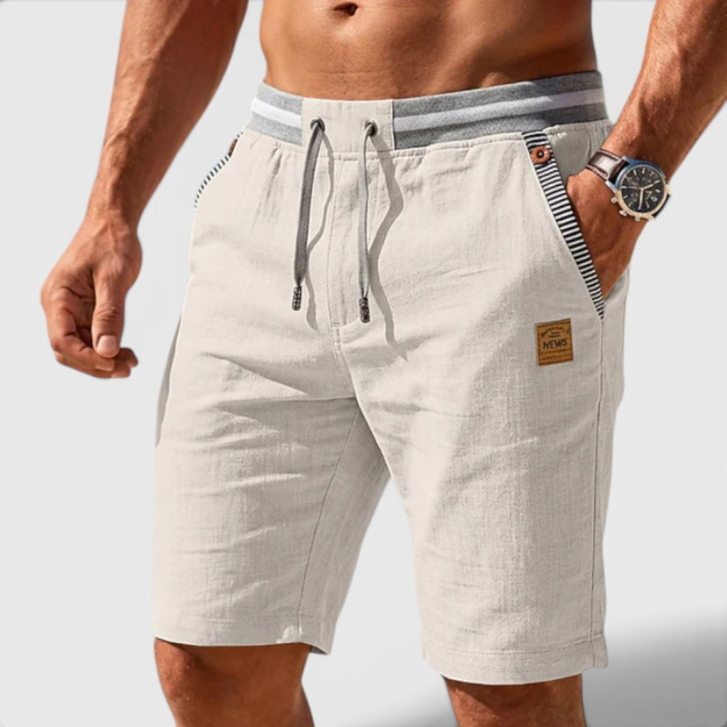 Jorvalore | Men's Lightweight Summer Shorts Comfortable Drawstring Fit