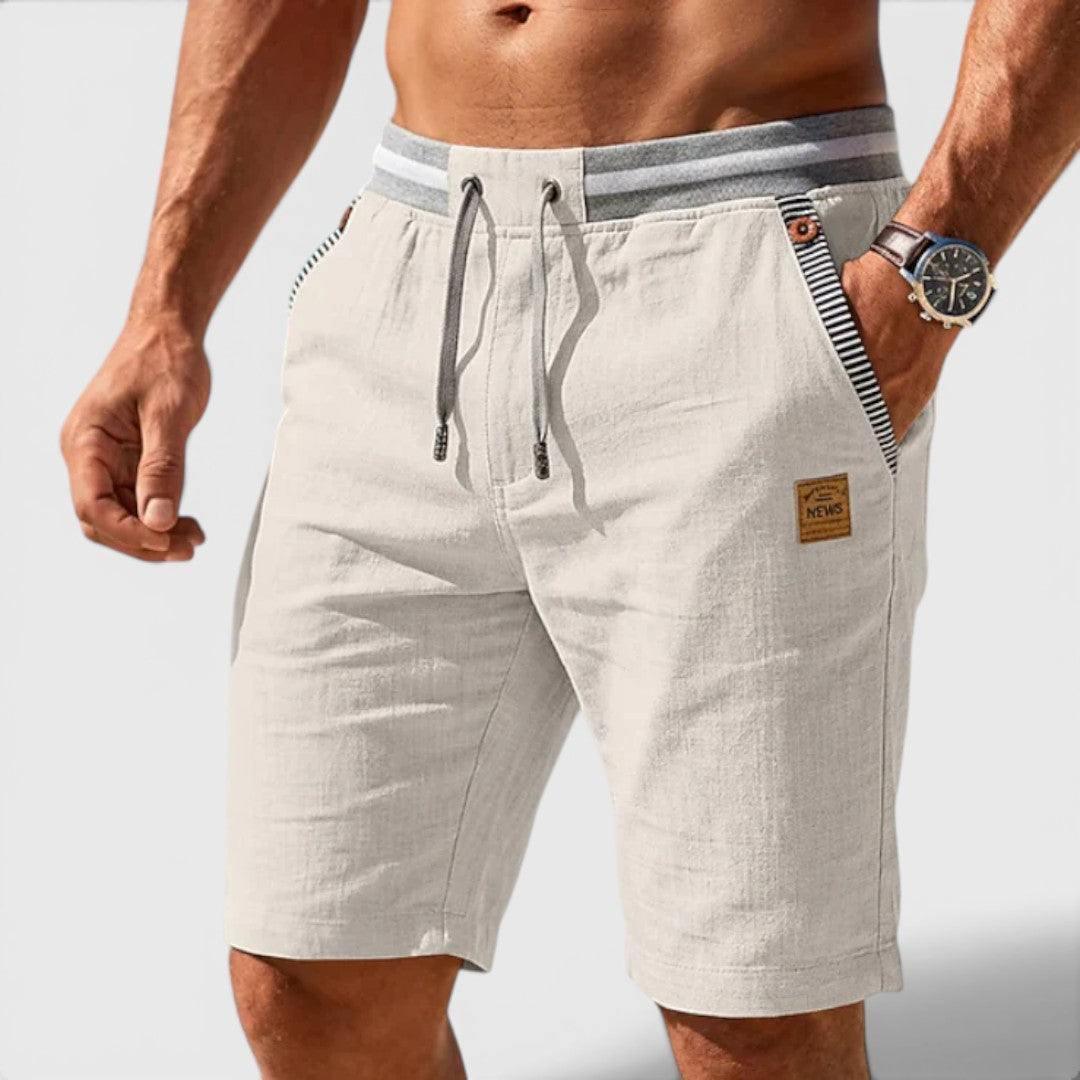 Jorvalore | Men's Lightweight Summer Shorts Comfortable Drawstring Fit