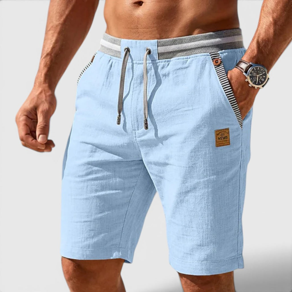 Jorvalore | Men's Lightweight Summer Shorts Comfortable Drawstring Fit