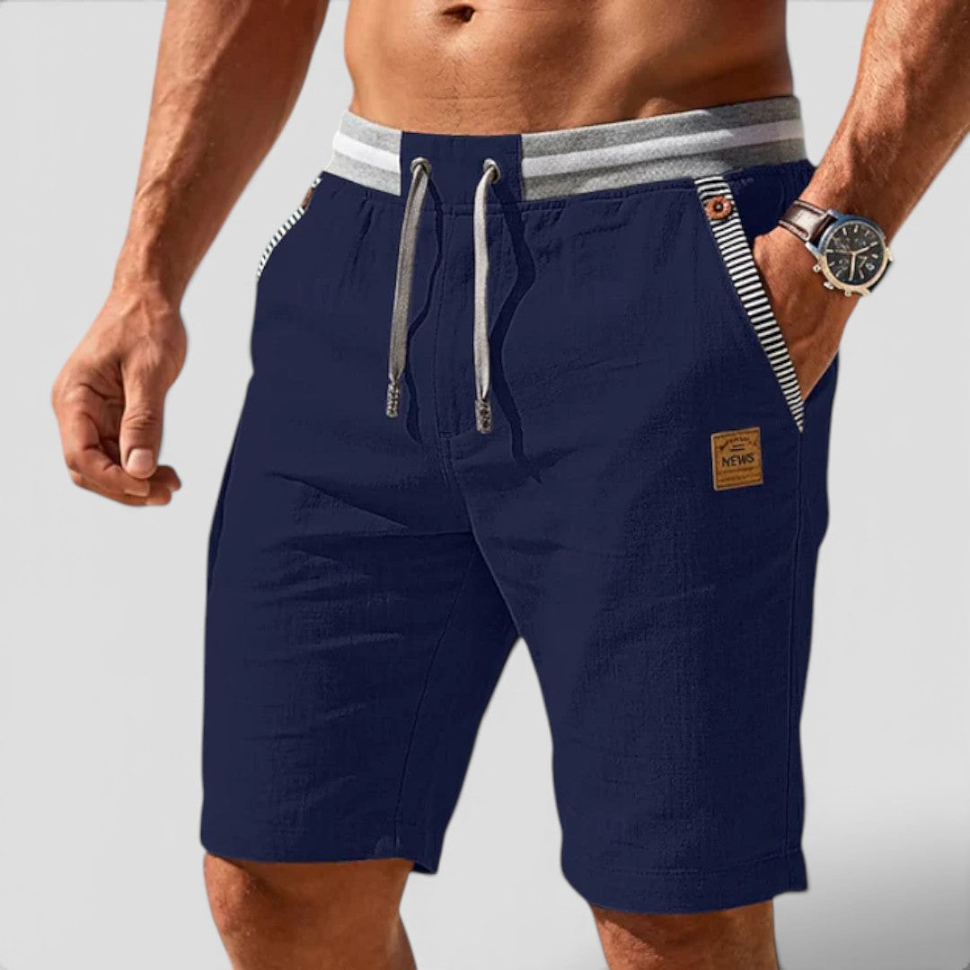 Jorvalore | Men's Lightweight Summer Shorts Comfortable Drawstring Fit