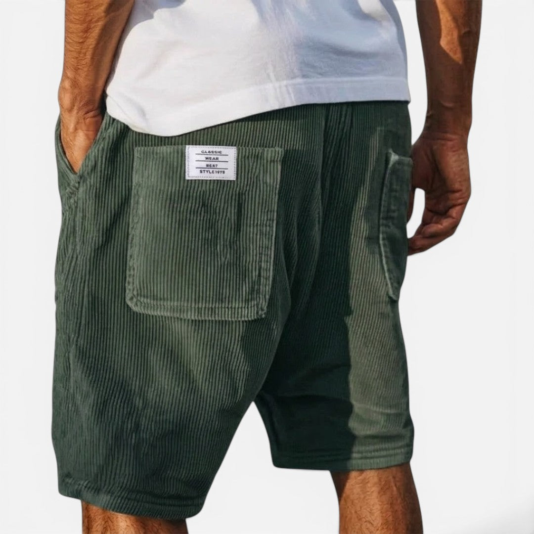 Jorvalore | Men's Lightweight Textured Shorts for Summer Events