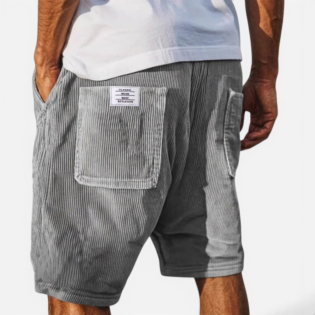 Jorvalore | Men's Lightweight Textured Shorts for Summer Events