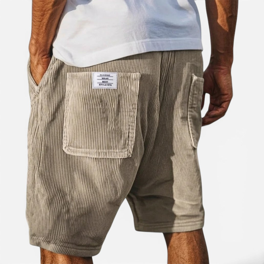 Jorvalore | Men's Lightweight Textured Shorts for Summer Events