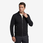 Jorvalore | Men’s Lightweight Waffle Jacket Full Zip Collared