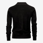 Jorvalore | Men's Luxury Full Zip Knit Cardigan for Winter