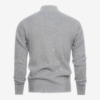 Jorvalore | Men's Luxury Full Zip Knit Cardigan for Winter