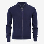 Jorvalore | Men's Luxury Full Zip Knit Cardigan for Winter