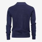 Jorvalore | Men's Luxury Full Zip Knit Cardigan for Winter