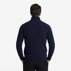 Jorvalore | Men's Merino Wool Full Zip Cardigan Warm Winter Knitwear