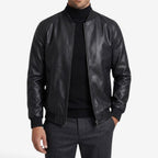 Jorvalore | Men’s PU Leather Jacket Loose Fit Vintage Streetwear