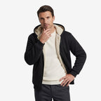 Jorvalore | Men’s Padded Knit Hooded Jacket Warm Winter Style