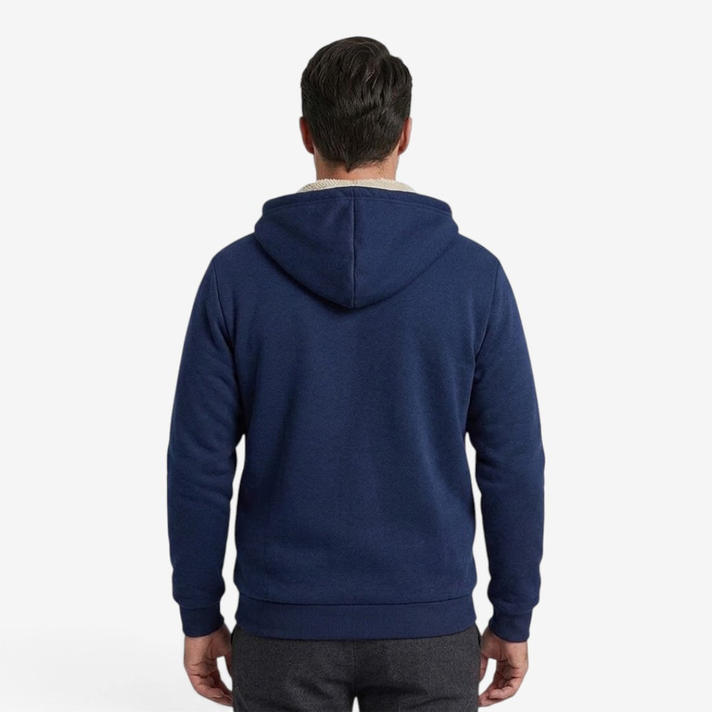 Jorvalore | Men’s Padded Knit Hooded Jacket Warm Winter Style
