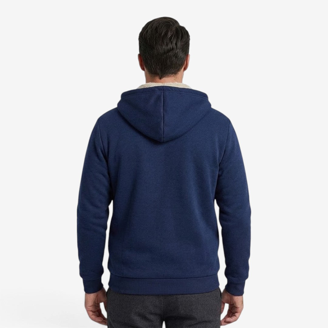 Jorvalore | Men’s Padded Knit Hooded Jacket Warm Winter Style
