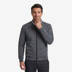 Jorvalore | Men’s Plaid Casual Jacket Full Zip Stand Collar