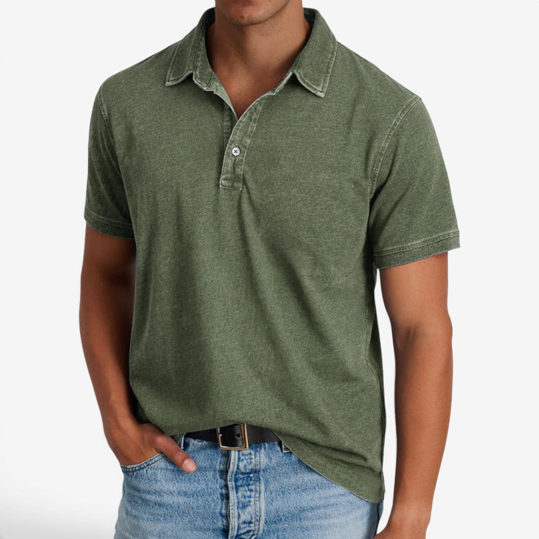 Jorvalore | Men's Premium Cotton Polo Shirt for Smart Casual Outfits