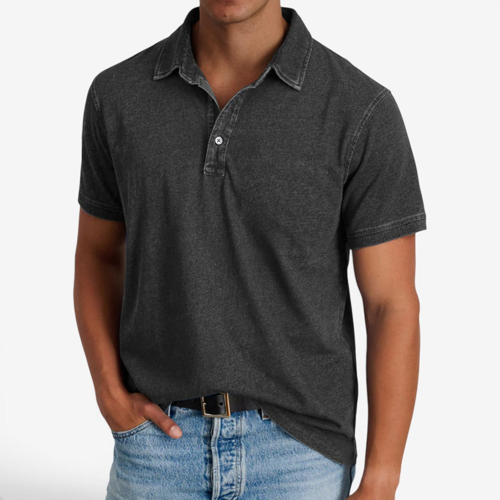 Jorvalore | Men's Premium Cotton Polo Shirt for Smart Casual Outfits