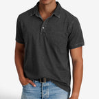 Jorvalore | Men's Premium Cotton Polo Shirt for Smart Casual Outfits