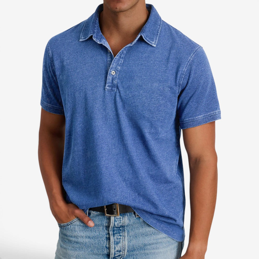 Jorvalore | Men's Premium Cotton Polo Shirt for Smart Casual Outfits