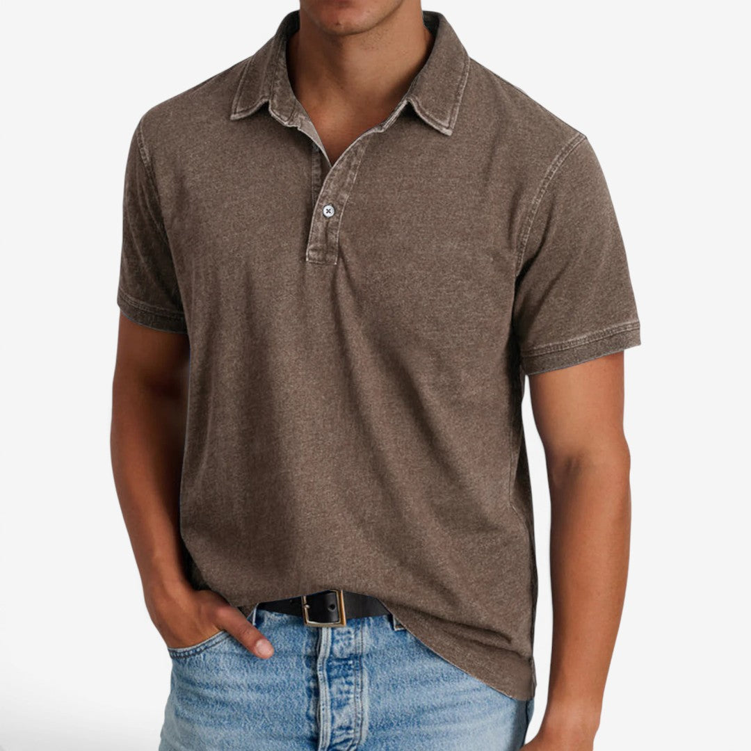 Jorvalore | Men's Premium Cotton Polo Shirt for Smart Casual Outfits