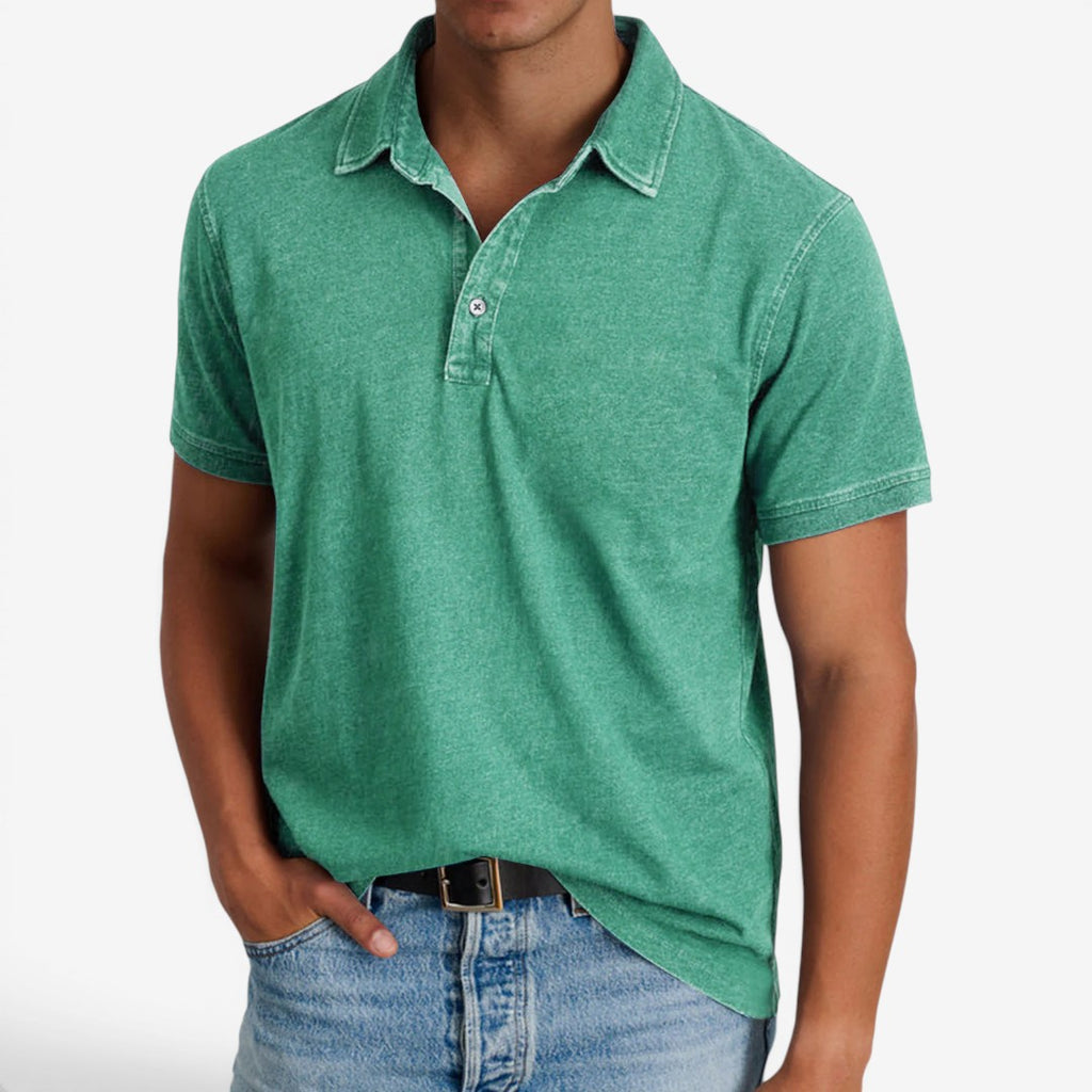 Jorvalore | Men's Premium Cotton Polo Shirt for Smart Casual Outfits