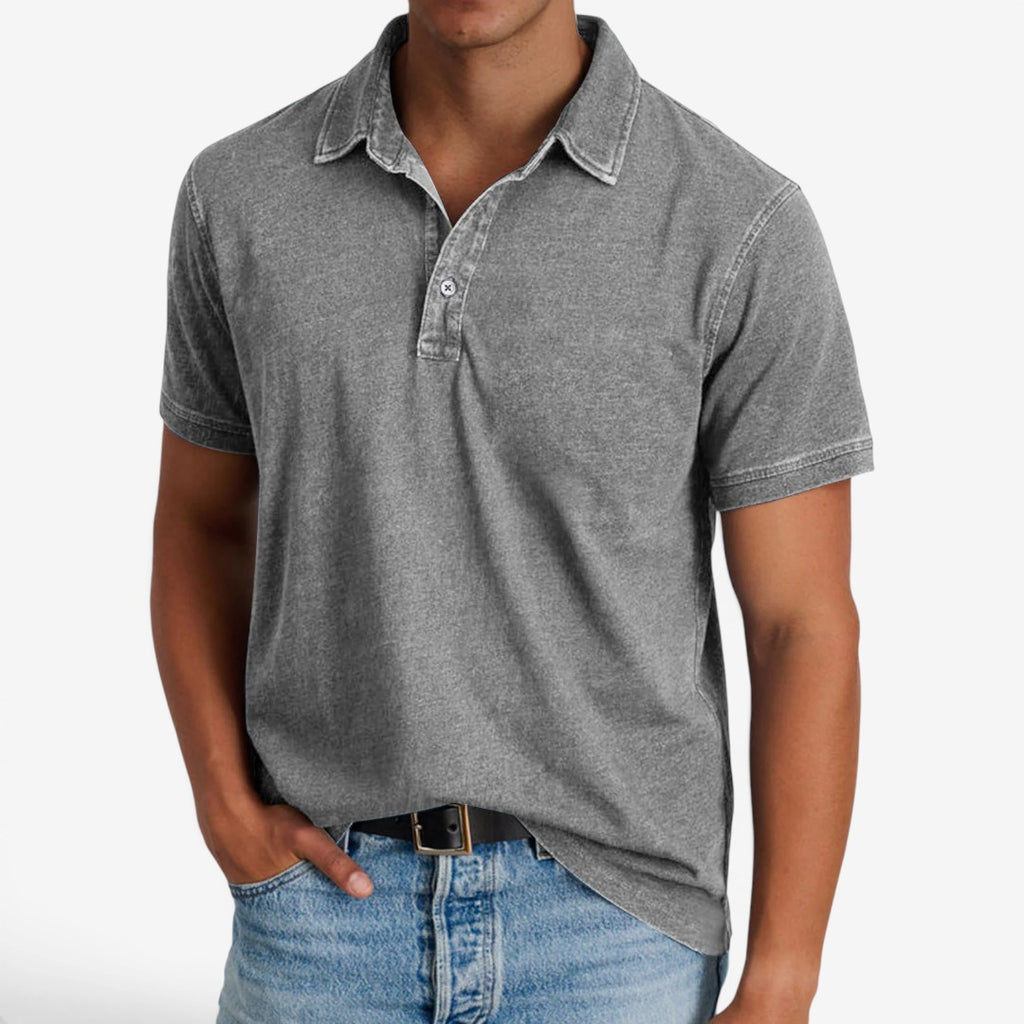 Jorvalore | Men's Premium Cotton Polo Shirt for Smart Casual Outfits