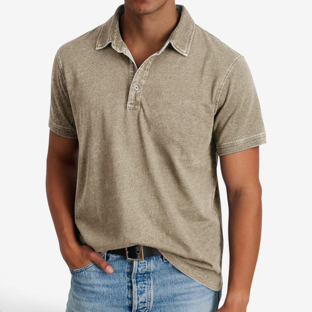 Jorvalore | Men's Premium Cotton Polo Shirt for Smart Casual Outfits