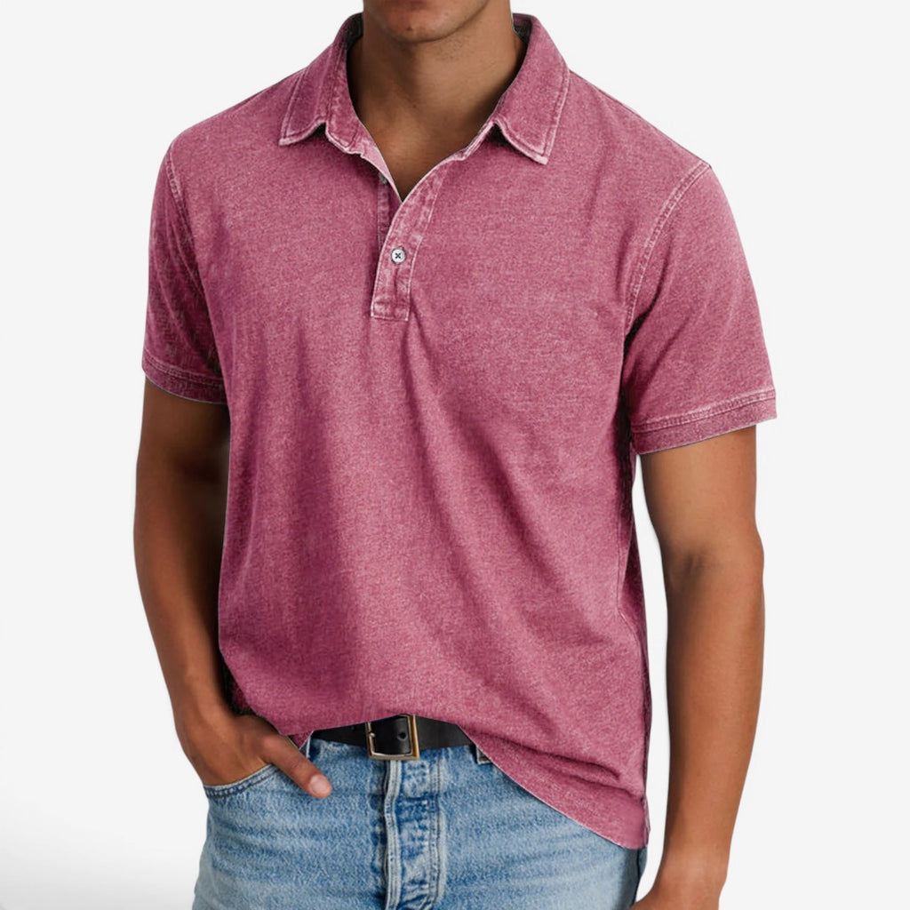 Jorvalore | Men's Premium Cotton Polo Shirt for Smart Casual Outfits