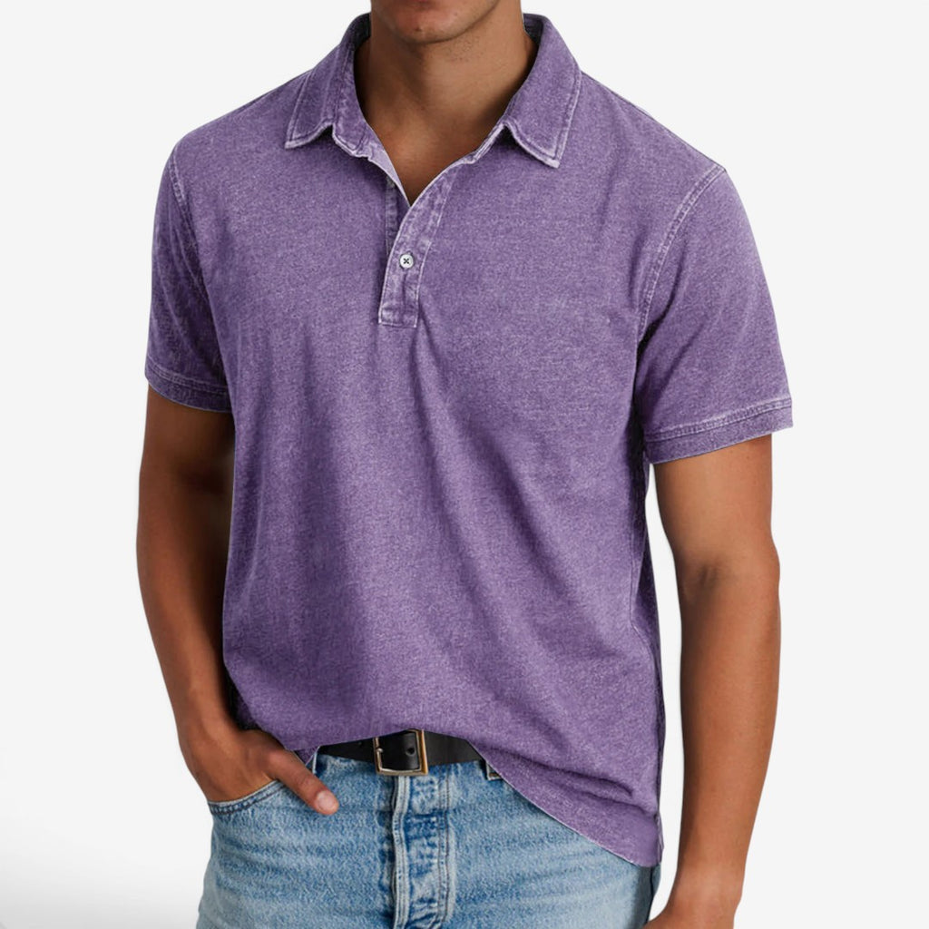 Jorvalore | Men's Premium Cotton Polo Shirt for Smart Casual Outfits