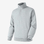 Jorvalore | Men's Quarter Zip Stand Collar Jumper Soft Everyday Knit