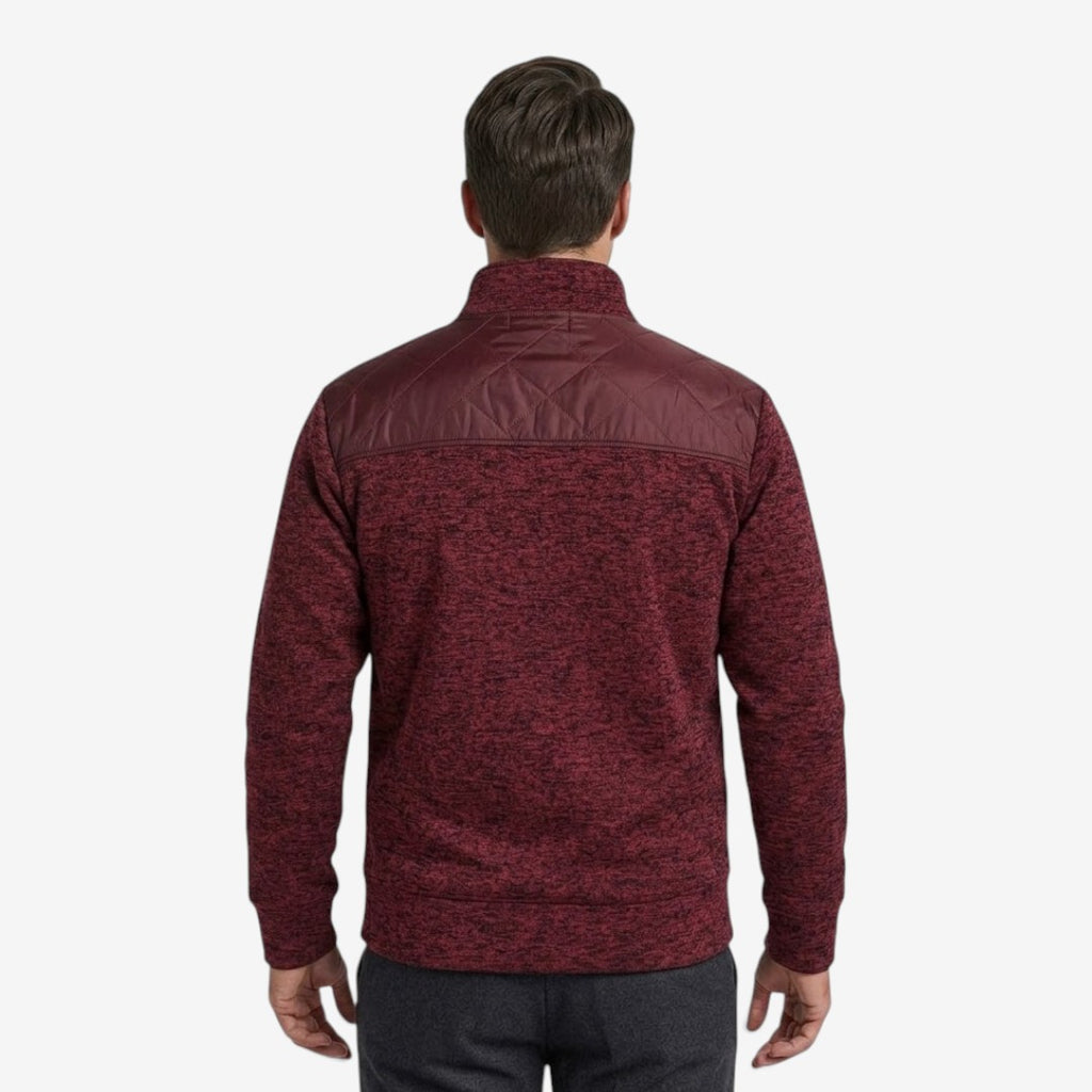Jorvalore | Men's Quilted Knit Jacket Smart Casual Stand Collar Coat