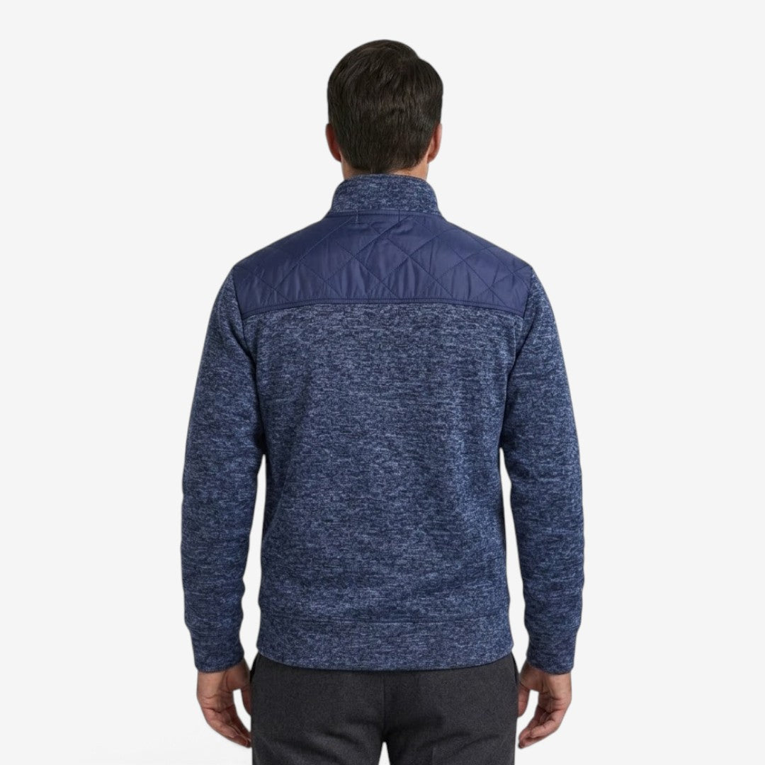 Jorvalore | Men's Quilted Knit Jacket Smart Casual Stand Collar Coat