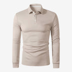 Jorvalore | Men's Ribbed Long Sleeve Shirt for Smart Casual Wear