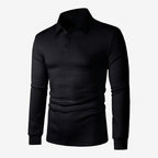 Jorvalore | Men's Ribbed Long Sleeve Shirt for Smart Casual Wear
