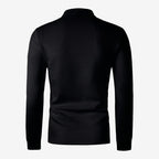 Jorvalore | Men's Ribbed Long Sleeve Shirt for Smart Casual Wear