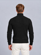 Jorvalore | Men’s Ribbed Roll-Neck Knit Jumper – Long Sleeve Winter Knitwear