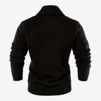 Jorvalore | Men's Shawl Collar Button-Up Cardigan for Winter