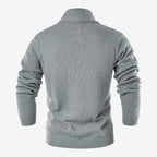 Jorvalore | Men's Shawl Collar Button-Up Cardigan for Winter