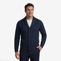 Jorvalore | Men's Shawl Collar Button-Up Cardigan for Winter