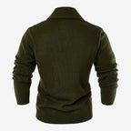 Jorvalore | Men's Shawl Collar Button-Up Cardigan for Winter