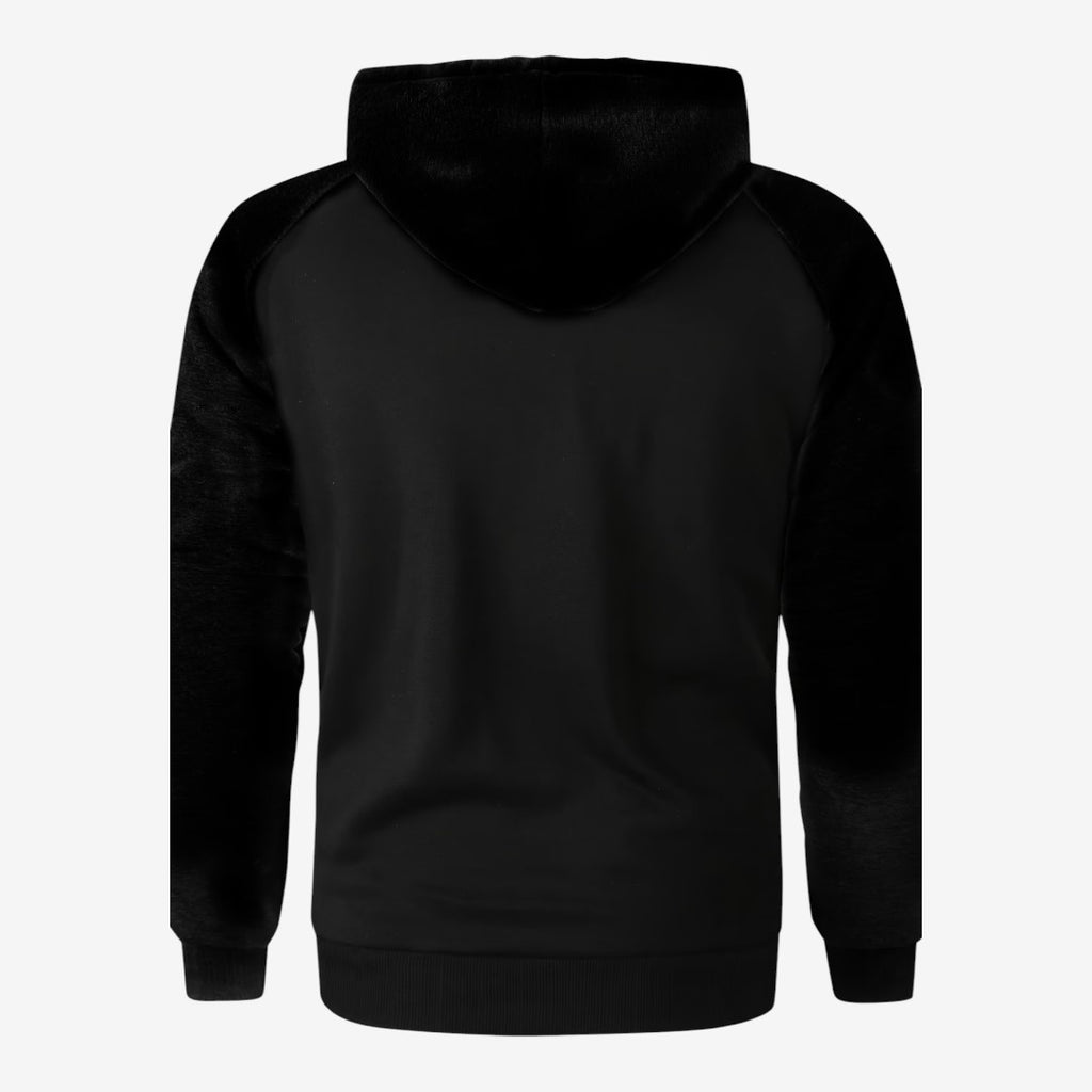 Jorvalore | Men’s Sherpa Lined Fleece Jacket Warm Hooded Coat