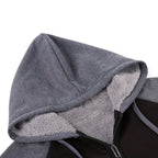 Jorvalore | Men’s Sherpa Lined Fleece Jacket Warm Hooded Coat