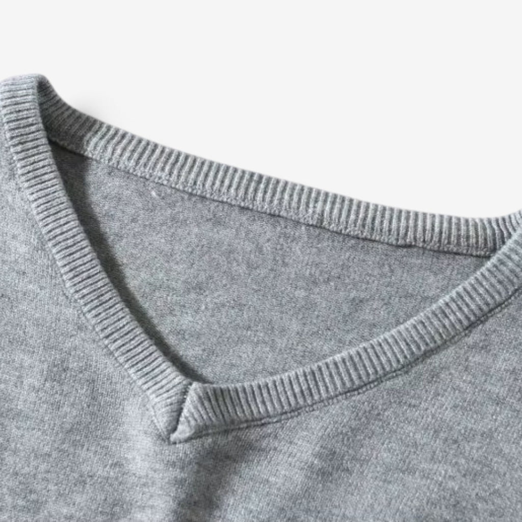 Jorvalore | Men's Slim Fit Knit Jumper Lightweight Casual Style