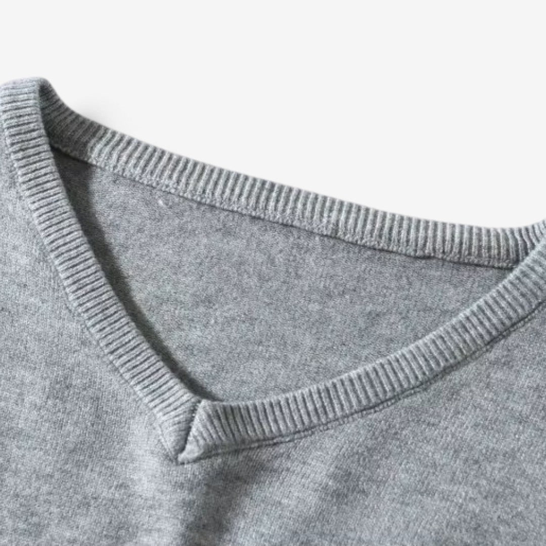 Jorvalore | Men's Slim Fit Knit Jumper Lightweight Casual Style